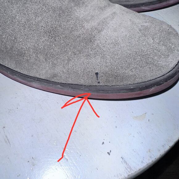 John Varvatos Brownish Green Suede Size 7.5 Chukka Boots - Picture 6 of 11